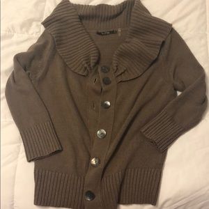 Nic + Zoe Brown Sweater